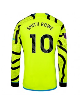 Moški Nogometna dresi replika Arsenal Emile Smith Rowe #10 Gostujoči 2023-24 Dolgi rokav